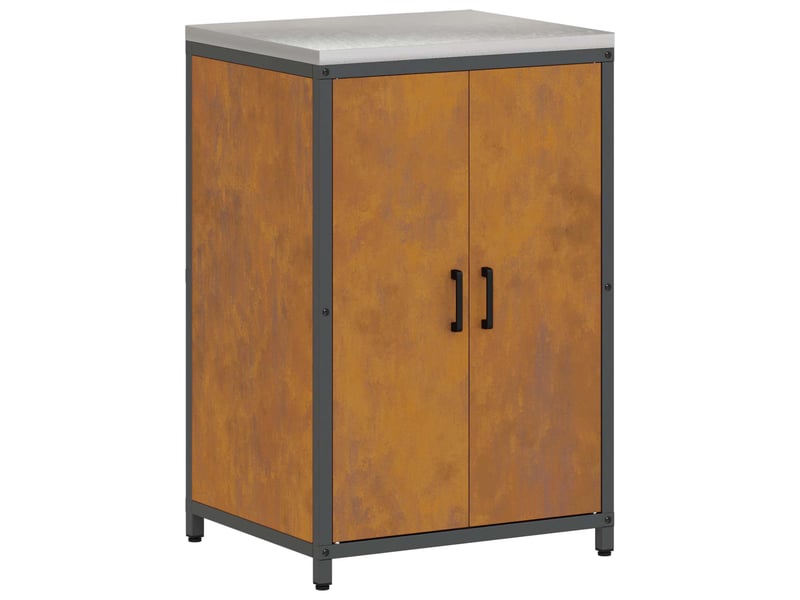  Meuble de rangement de cuisine hattem rouillé 60x50x92cm  - Conforama A