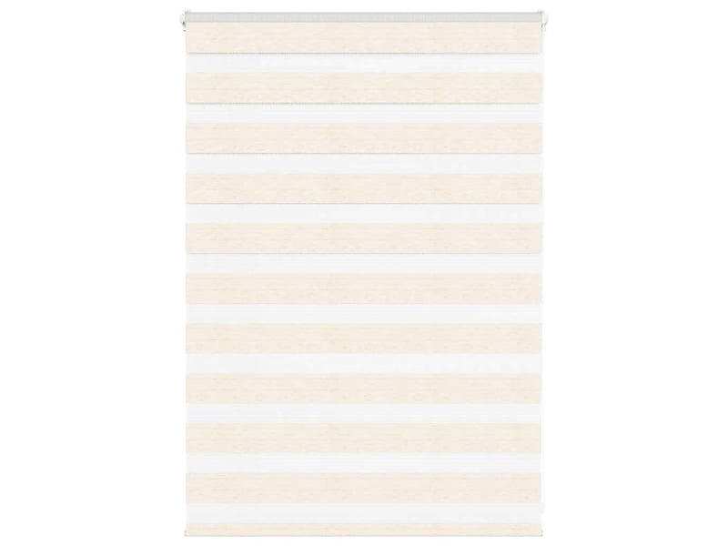  Store zèbre, store de fenêtre beige marbré largeur du tissu 105,9 cm polyester cf48245  - Conforama B