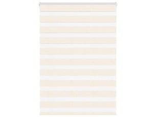 Store zèbre, store de fenêtre beige marbré largeur du tissu 105,9 cm polyester cf48245