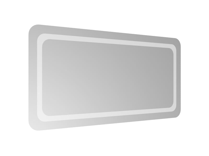  Miroir de salle de bain, miroir de toilette à led 50x100 cm cf62499  - Conforama C