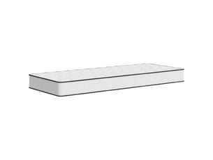 Matelas 80x200 cm    Ressorts soutien Medium épaisseur 18 cm