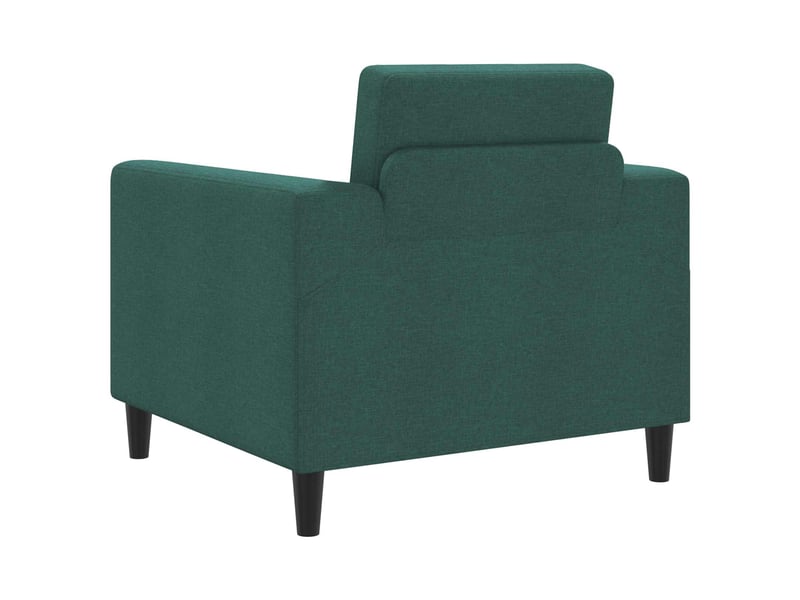 Vidaxl fauteuil vert foncé tissu - Conforama E