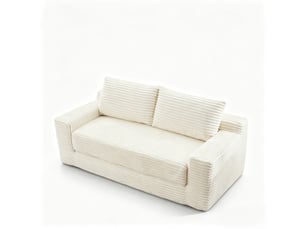 Deplimousse convertible 2 places <strong>SAPGAKS</strong> <strong></strong> blanc