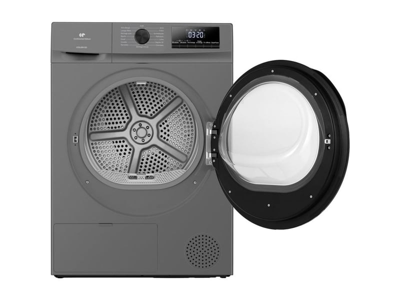  Sèche linge pompe à chaleur 8 kg 60 cm cesl8pcsd classe d gris CESL8PCSD - Conforama B