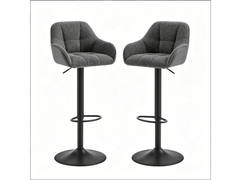  Chaises et tabourets confortables – salle à manger, cuisine, dressing, bureau | lot de 2  - Conforama A