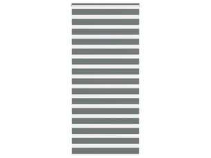 Store zèbre, store de fenêtre gris foncé largeur du tissu 100,9 cm polyester cf48540
