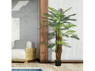 Palmier artificiel 160 cm en pot, 36 branches evryae