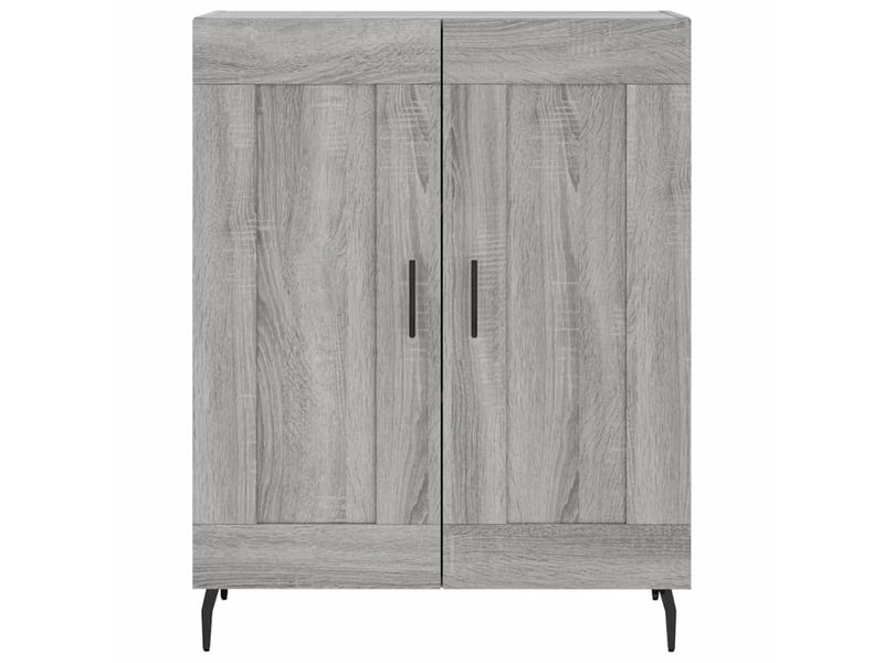  Buffet - bahut - meuble de rangement sonoma gris 69,5x34x90 cm bois d'ingénierie  - Conforama E