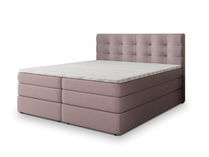 Lit avec rangement 140x200 cm <strong>MASSENO</strong> <strong></strong> coloris rose