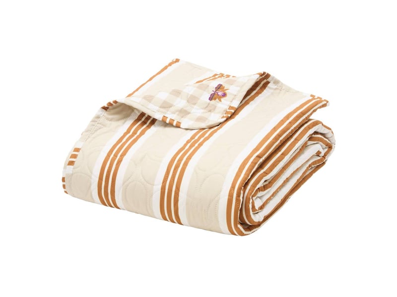  Dessus de lit cole 220x240cm vichy fantaisie beige COLE - Conforama D
