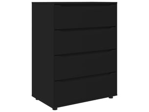 Armoire <strong></strong> <strong></strong> coloris noir largeur 80 cm
