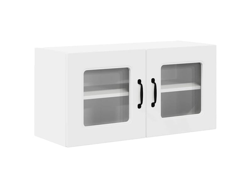  Meuble mural de cuisine | armoire de cuisine blanc 80x31x40cm shl6716  - Conforama A
