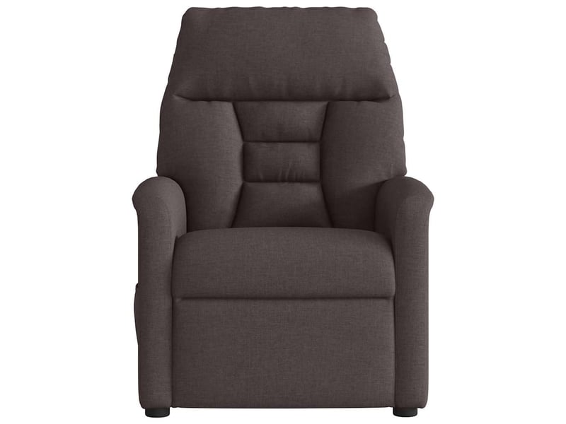  Vidaxl fauteuil inclinable électrique marron foncé tissu  - Conforama E
