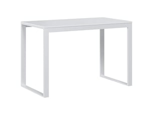 Bureau gaming 110 cm coloris blanc