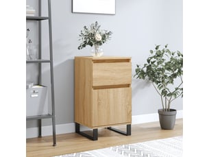 Buffet - bahut - meuble de rangement chêne sonoma 40x35x70 cm bois d'ingénierie