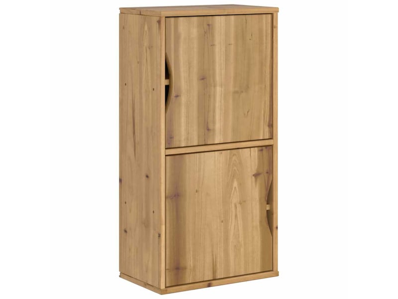 Meubles tv 5 pcs modulaires avec rangement 79 x 24 x 40 cm en bois de pin massif miel 02_0055990  - Conforama C