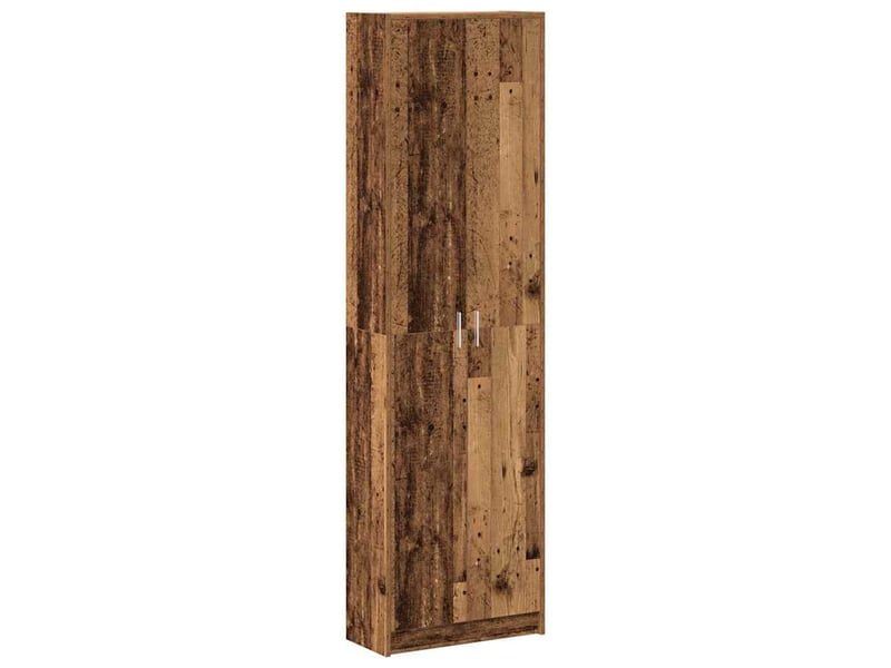  Armoire chambre, armoire de rangement bois ancien 55x25x189 cm bois d'ingénierie  - Conforama A