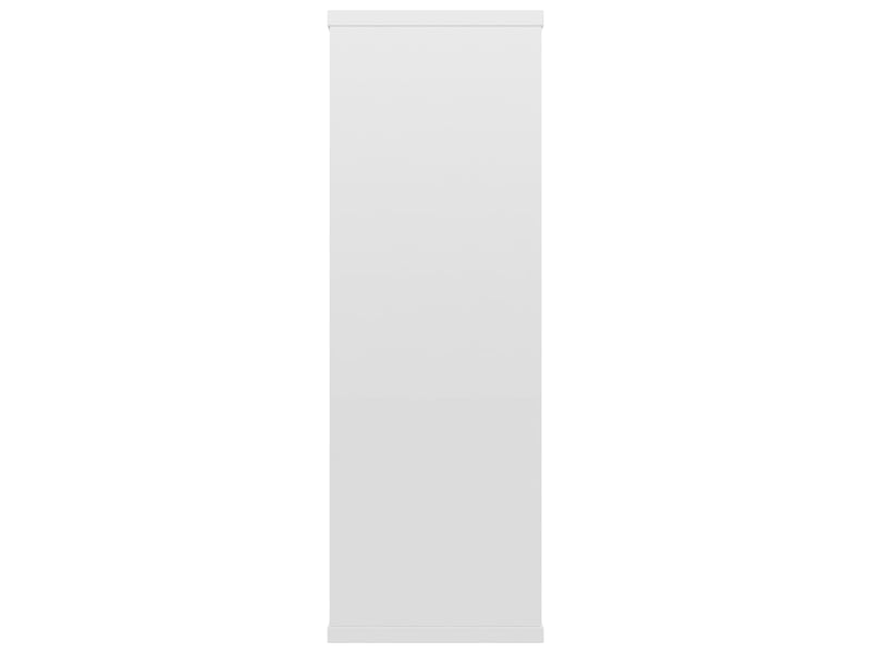  Étagères murales - étagères flottantes blanc brillant 104x20x58,5 cm bois ingénierie  - Conforama E