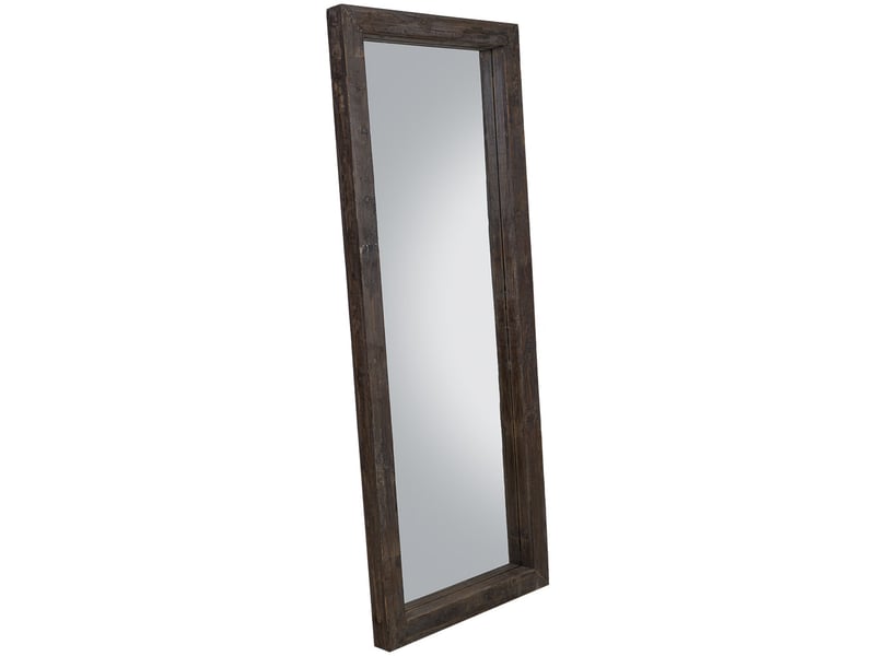  Miroir rectangulaire en bois marron 70x7x180 cm h  - Conforama A