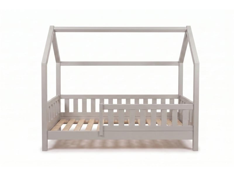  Yappytrygg - lit cabane 160x80 cm - gris 4754010385935 - Conforama D