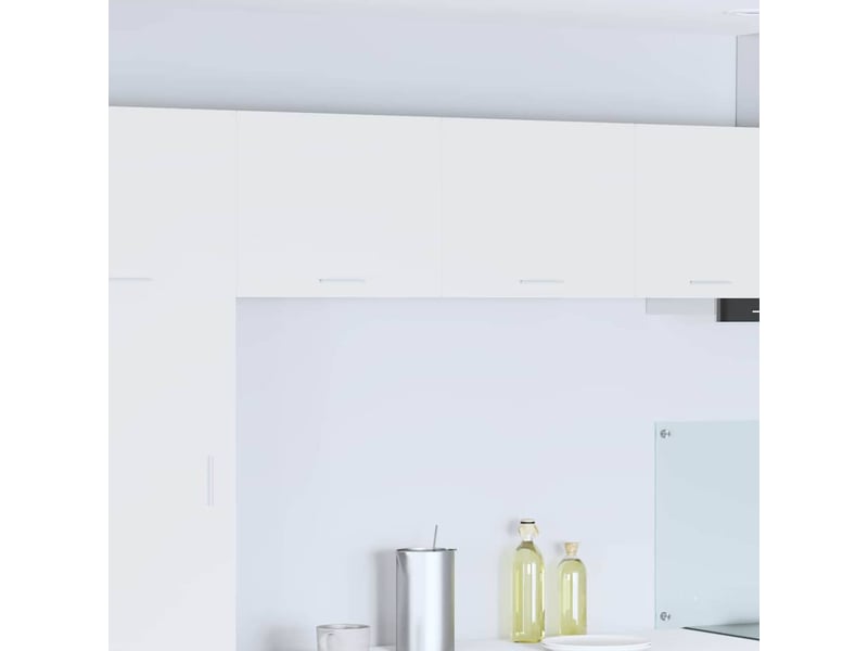  Meuble de rangement cuisine, armoire suspendue blanc 50x31x40cm bois d'ingénierie  - Conforama B