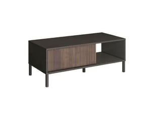 Table basse rectangulaire coloris marron ALTOBUY TICORIA - 50 cmx110 cm
