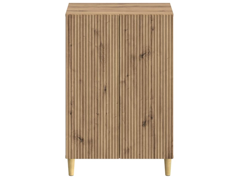  Meuble à chaussure, cabinet à chaussures arnhem 59,5x39,5x90 cm chêne artisanal  - Conforama D