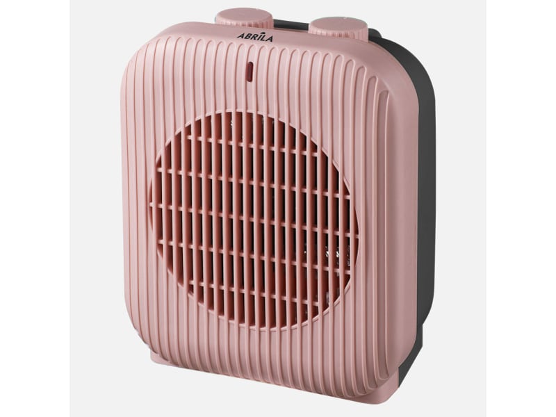  Chauffage soufflant ABRILA Brooker 2000 W rose et noir, 2 puissances, 3 fonctions, thermostat réglable et sécurité surchauffe 281222019 - Conforama A