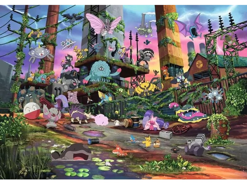  Puzzle 1000 p - voltali et centrale electrique recyclee 020349 - Conforama B