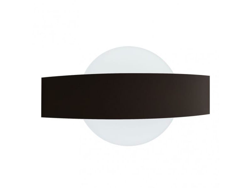  Applique murale fabrilamp arco noir led intégrée 8 w 630 lm 4000 k ip20 13x24x5 cm 171162109 - Conforama A