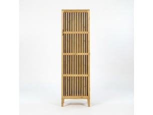 Buffet 1 porte(s)  0 tiroir(s) <strong>OKMYHOME</strong> <strong></strong> - 40 cm coloris naturel 