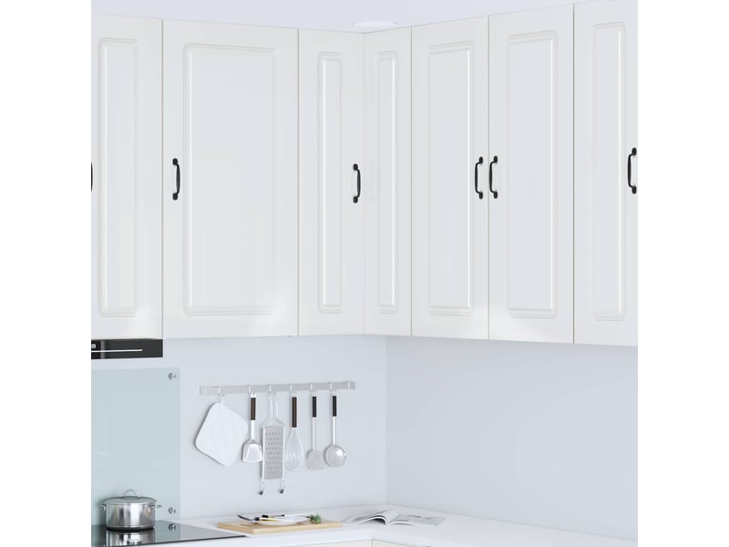  Meuble mural de cuisine | armoire de cuisine blanc brillant shl2545  - Conforama B