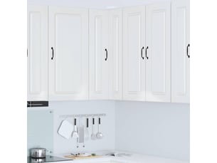 Meuble mural de cuisine | armoire de cuisine blanc brillant shl2545