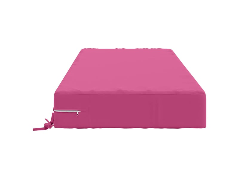  Coussin d'assise, coussin pour chaisecanapé soest 100 % polyester rose 120 x 80 x 15 cm cf51473  - Conforama D