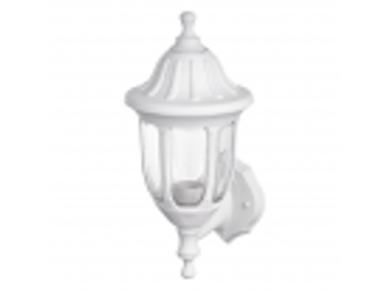  Applique extérieure classique fabrilamp angélica blanc, 1 x e27, ip44, 36,2 x 16,6 x 20,5 cm 125961001 - Conforama B