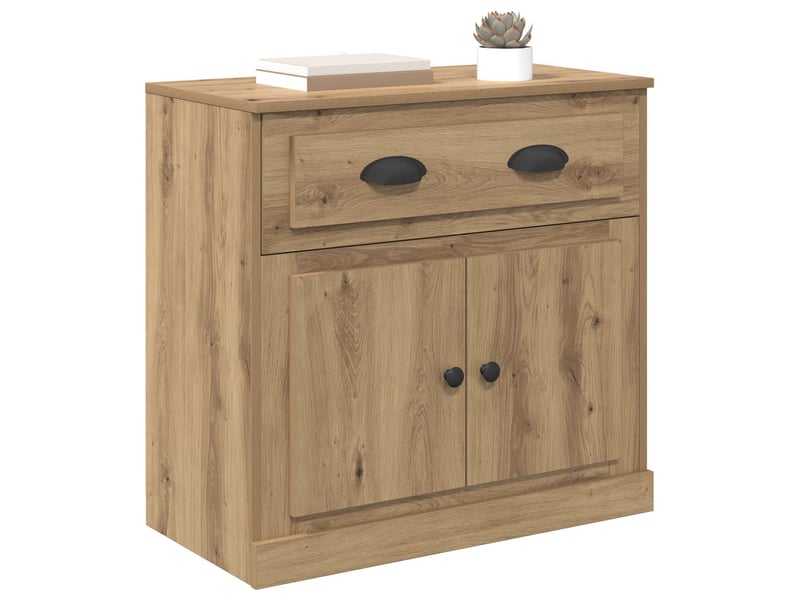  Buffet - haut armoire chêne artisanal 70 x 35,5 x 67,5 cm  - Conforama C