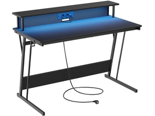 Bureau enfant HELLOSHOP 26 60 cm coloris noir