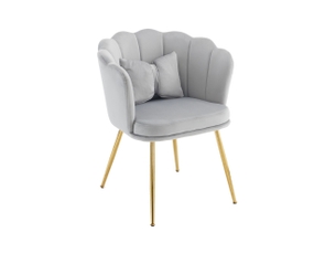 Fauteuil fixe ULEVR Velours gris
