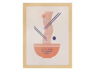 Affiche encadrée nippo 30x40cm