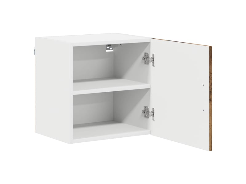  Meuble mural de cuisine | armoire de cuisine bois ancien 40x31x40cm shl6229  - Conforama E