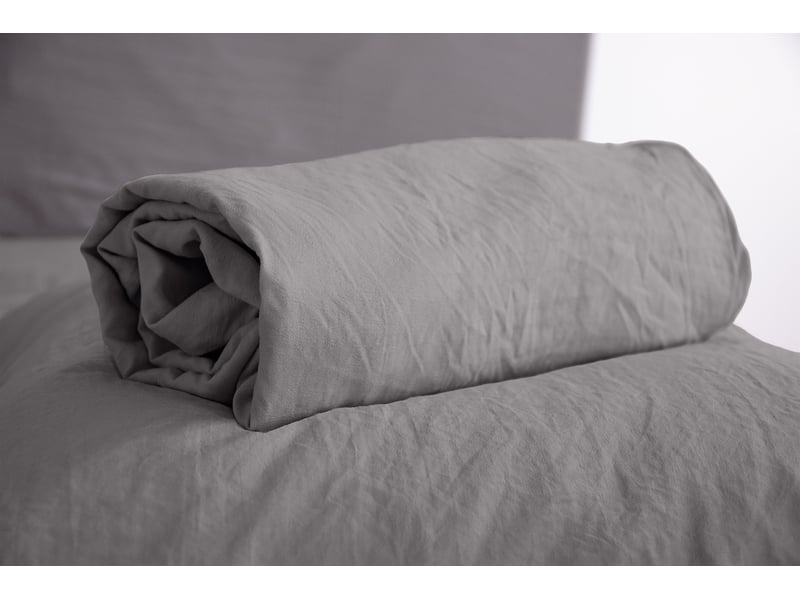 Drap-housse en micro lavé – bonnet 25 cm DH_MICROLAV_GRIPERL160 - Conforama C