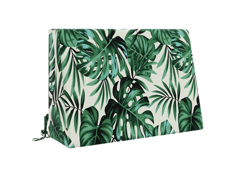 Coussin de dossier, coussin de dos soest 100 % polyester motif feuille cf55224 - Conforama A