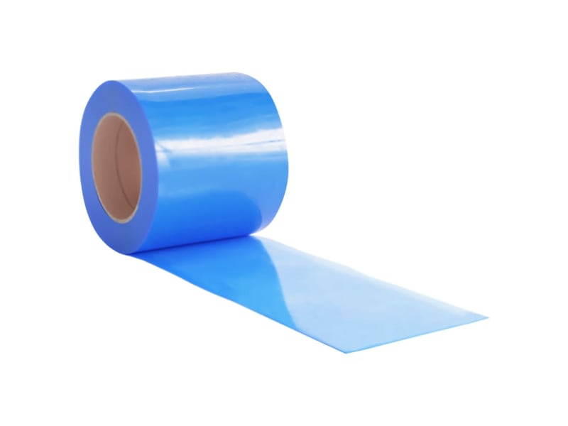  Rideau de porte bleu 200 mmx1,6 mm 10 m pvc cf43607  - Conforama D