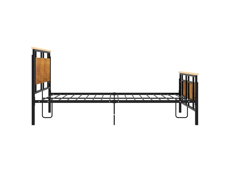  Lit double- lit adulte -  cadre de lit sans matelas métal 140x200 cm  - Conforama C