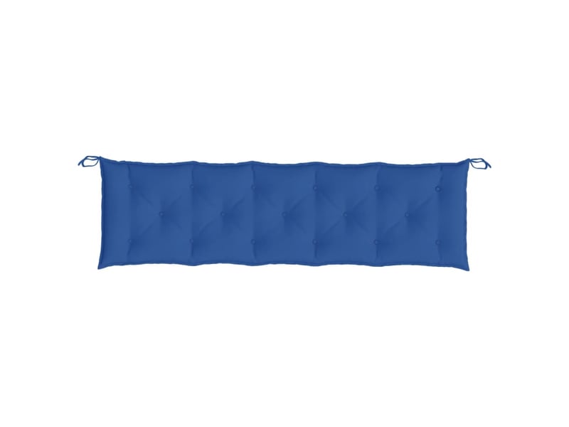  Coussin de banc de jardin, coussin d'assise bleu royal 180x50x7 cm tissu oxford cf52700  - Conforama D