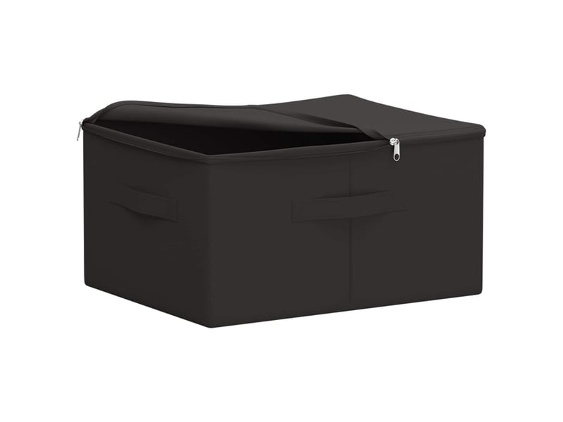  Boîte de rangement tissu intissé 43x34x23 cm 33,6 l  - Conforama C