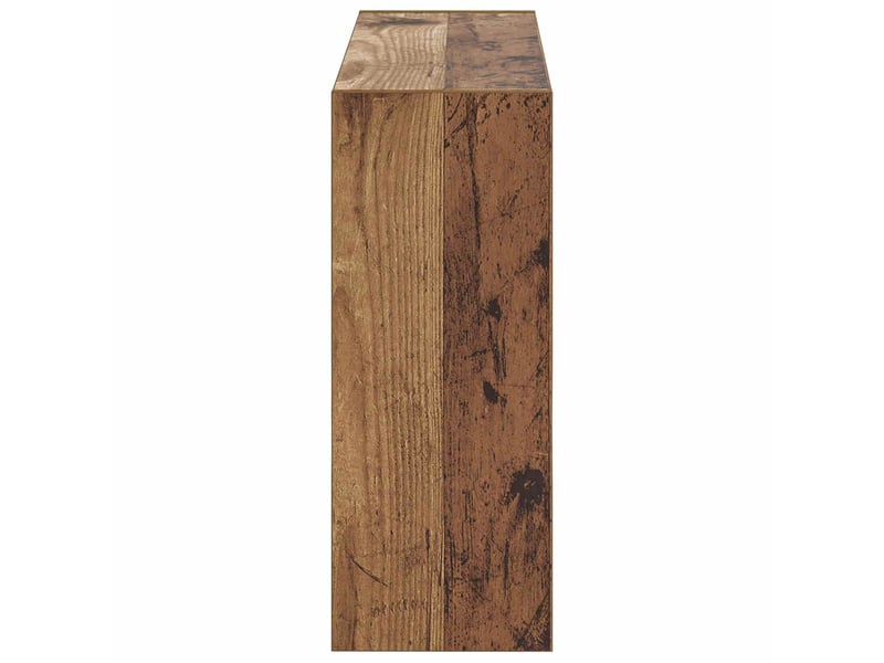  Meuble à chaussures mural, armoire à chaussures zwolle 71x17x43 cm bois ancien  - Conforama E