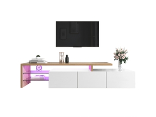 Meuble tv coloris blanc    Morn Vibe