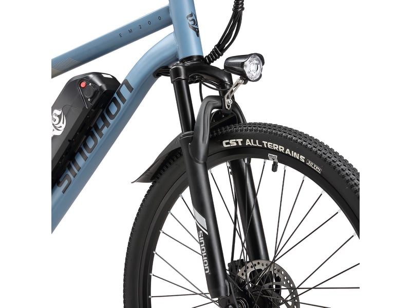  Vélo de route électrique sinohon em200d 26 po, léger, bleu  - Conforama C