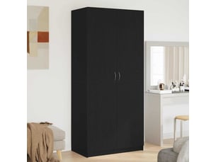 Armoire <strong></strong> <strong></strong> coloris noir largeur 90 cm